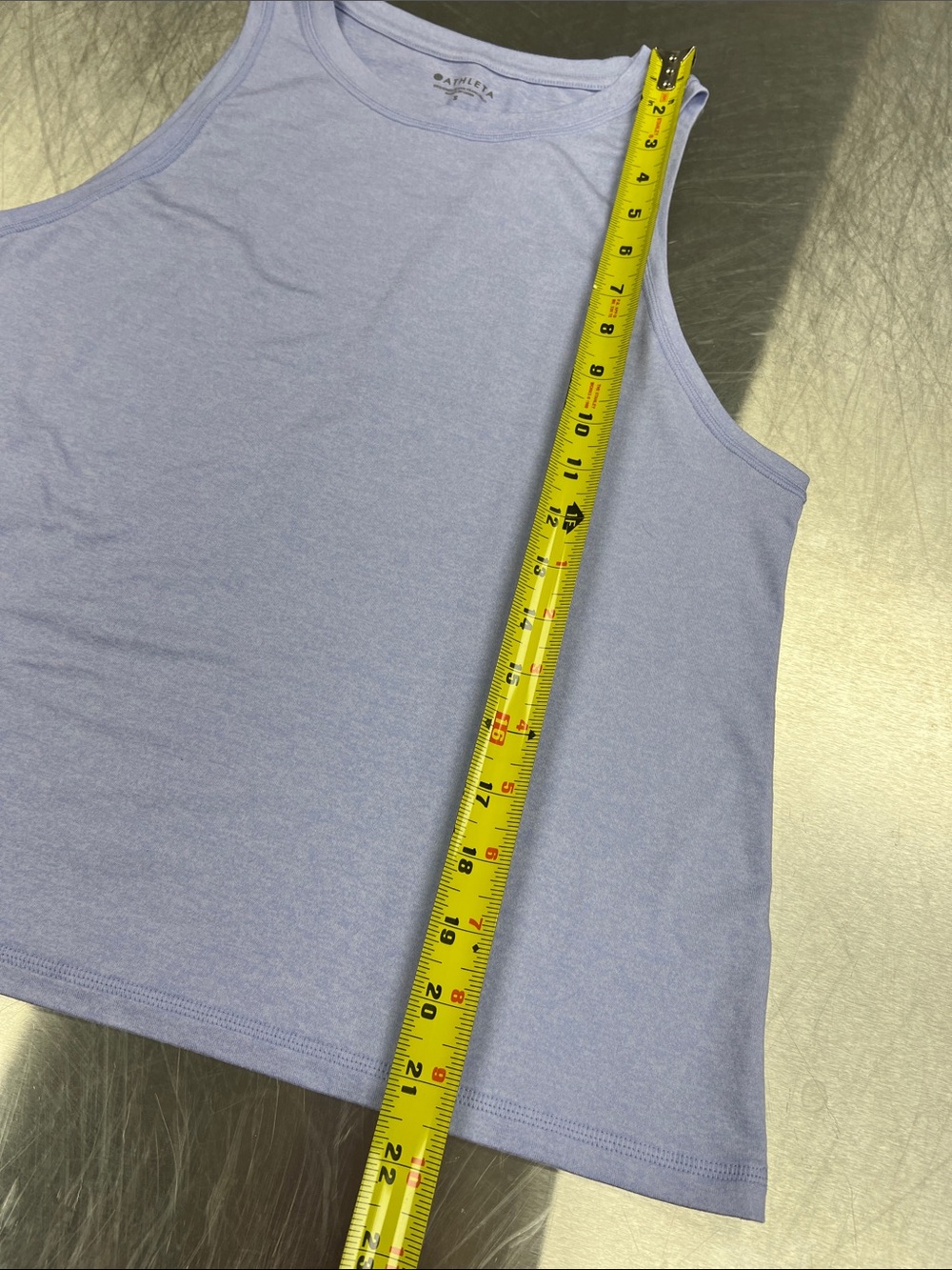 Athleta Periwinkle Scoop-Neck Muscle Tank - Picture 5 of 6